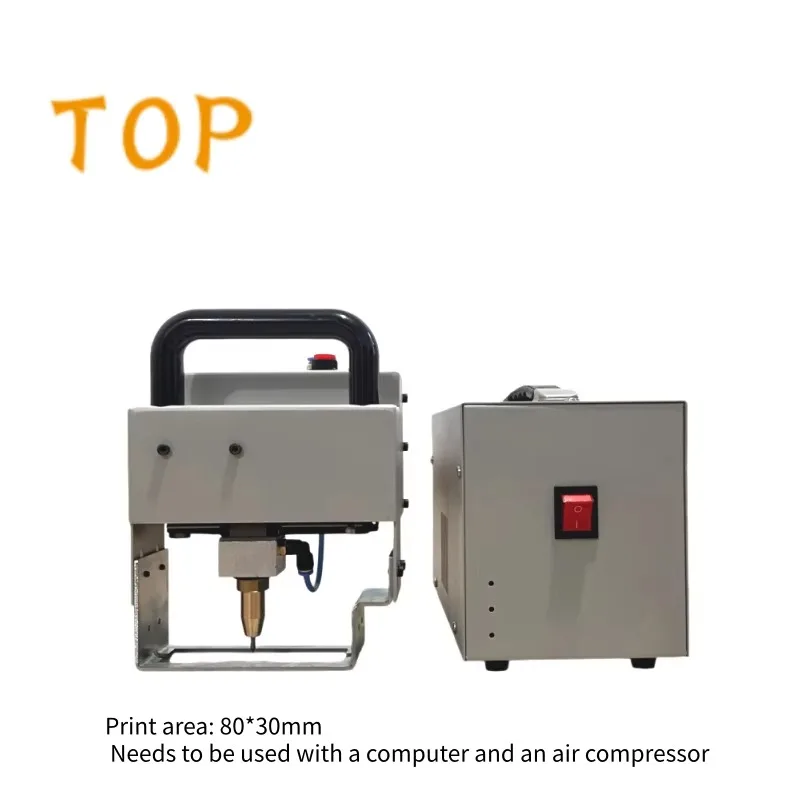 CNC Handheld Portable Dot Peen Pin Marker Marking Machine Dot Peen For Vin Chassis Number Logos For Car Metal MoldS