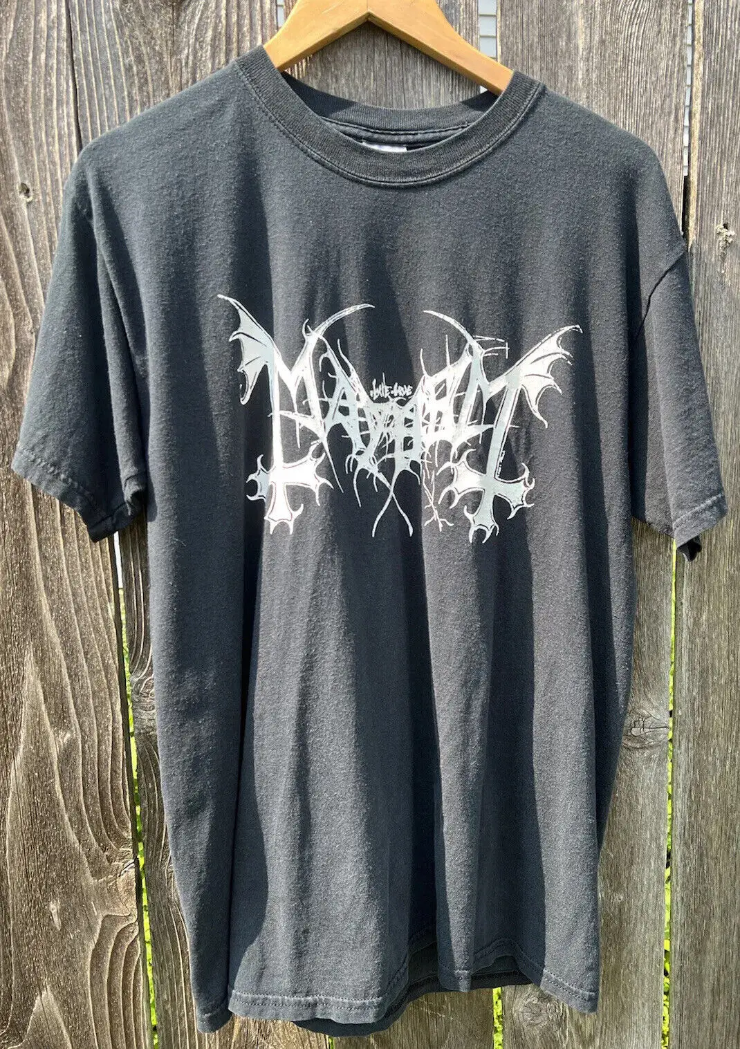 Mayhem Shirt - Norwegian Black Metal Darkthrone Bathory 1burzum Gorgoroth Watain