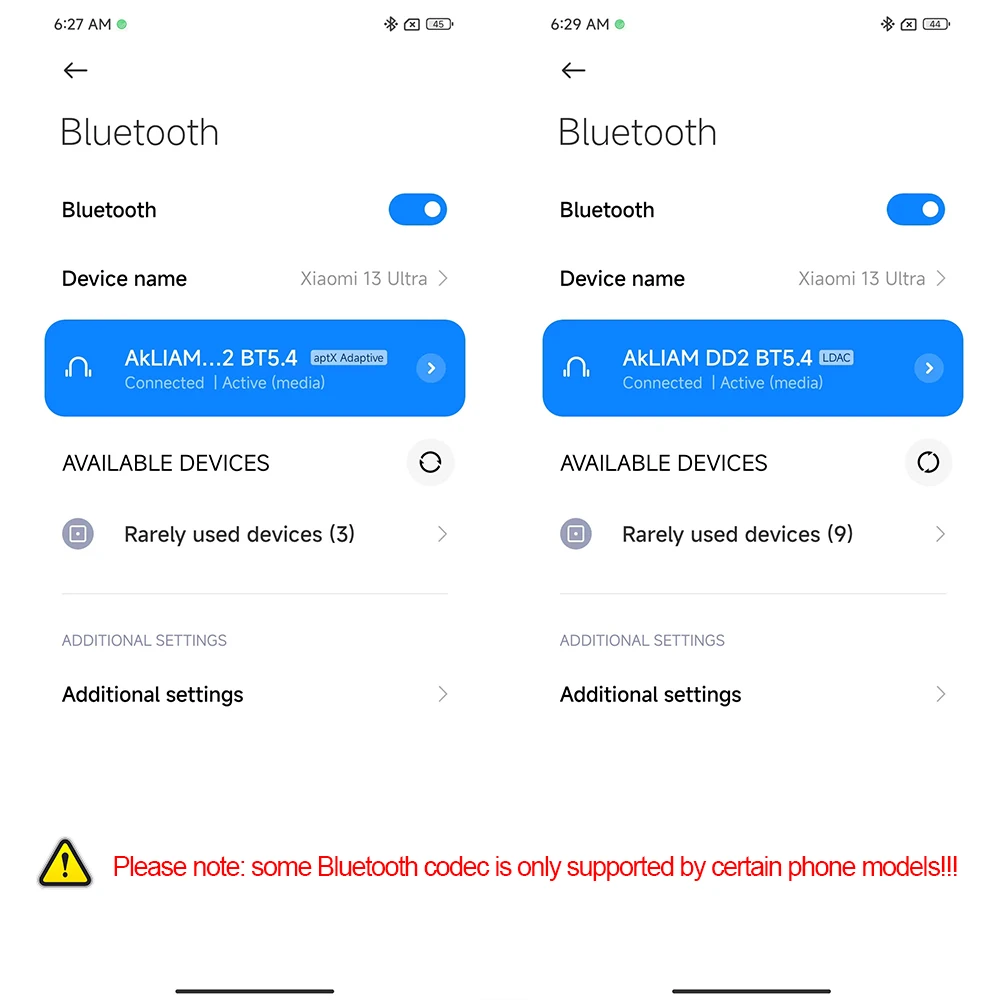 AkLIAM DD2 LDAC Aptx-Adaptive Bluetooth 5.4 إلى SPDIF واجهة رقمية للمخرجات المحورية والبصرية APTX-HD LDAC محول