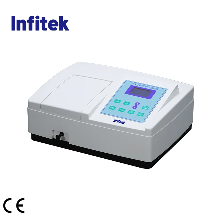 Infitek Hot low price UV Visible Spectrophotometer/ UV VIS Single Beam Spectrophotometer with CE