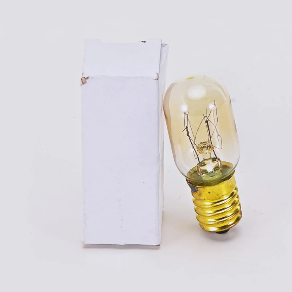 10PCS 15w E14 Degree Bulb Oven Bulb Microwave Bulb Salt Bulb E14 Screw Cap Pygmy Lamp Salt Lamp