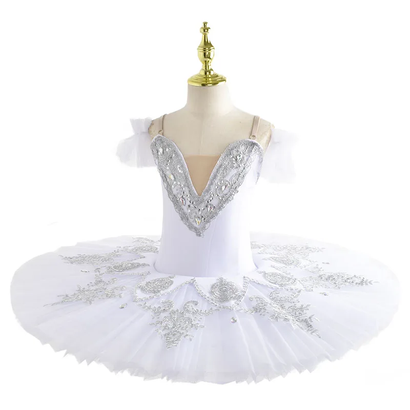 전문 발레 투투 어린이 키즈 소녀 성인 팬케이크 투투 Giselle Paquita 발레 의상 여성 발레리나 파티 드레스 소녀