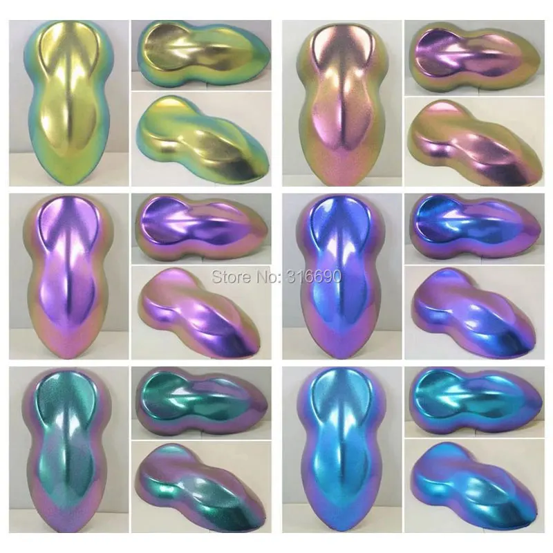 Cosmetic Grade Color Shifting Chrome Mirror Chameleon Pigment Super Magic nail art,iridescent, oilslick, nail gel, Resin Mud