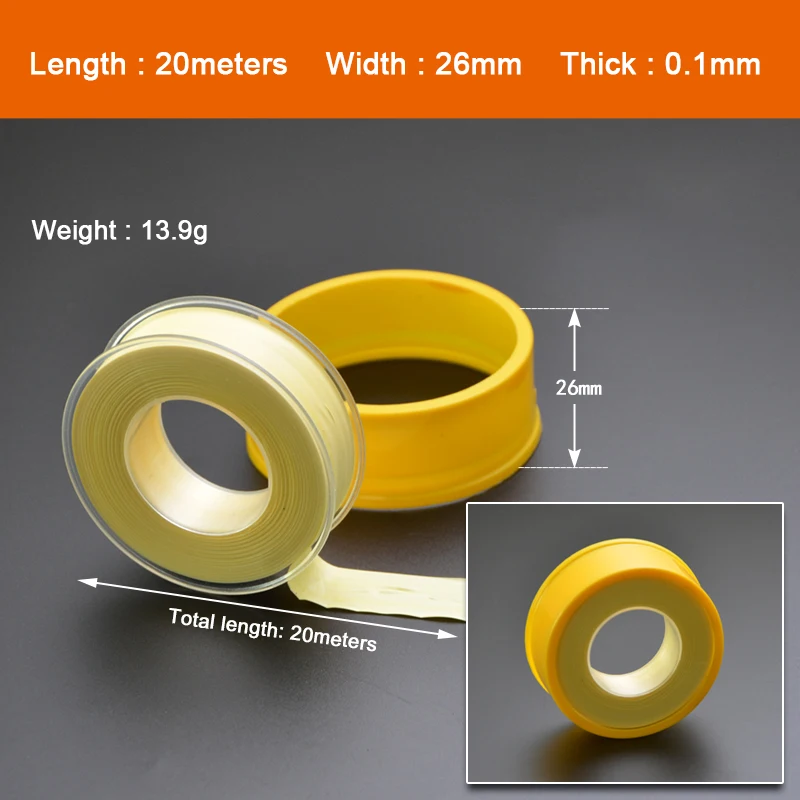 PTFE Con Dấu Chủ Đề Băng Tự Nhiên Gas Nối Nguyên Liệu Với Hộ Gia Đình Dầu Khí-Miễn Phí Niêm Phong Băng Với Ống Chủ Đề kết Nối
