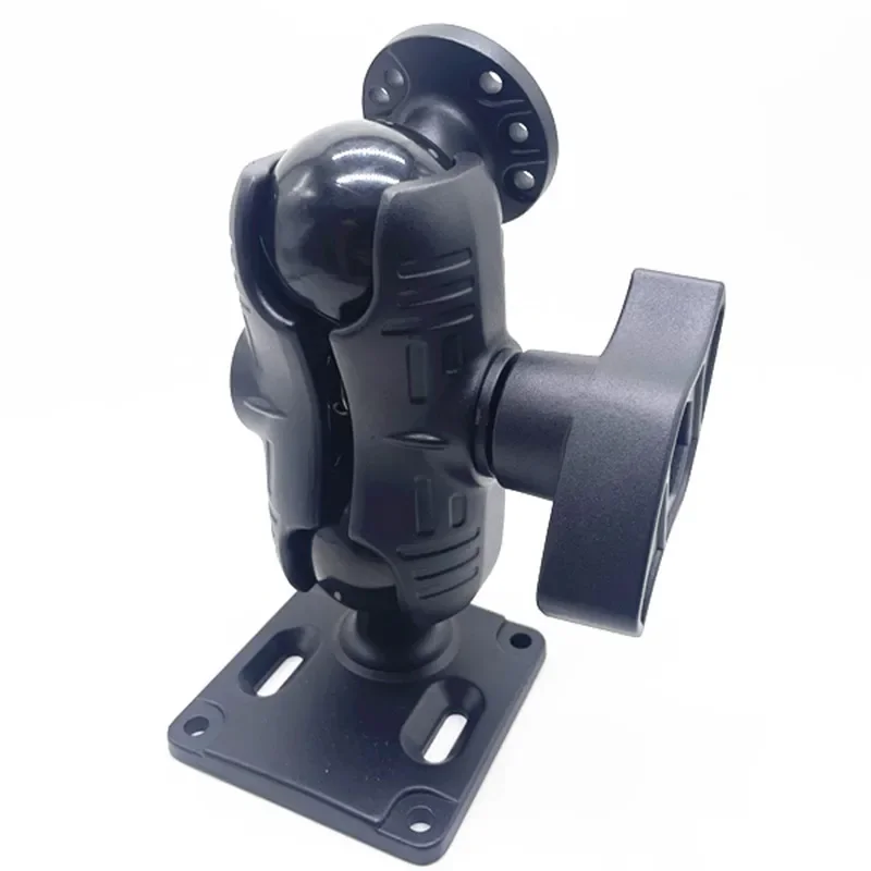 2.25 Inch Universal Round AMPS Mounting Ball Base Aluminum Base with D Size Vesa75x75 Base and Arm Mount for Ram Mount