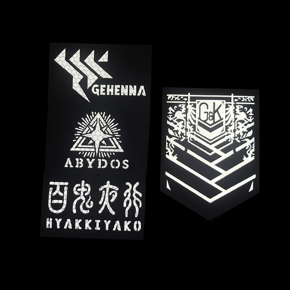 Blue Archive Tactical Patches IR 3D Reflective Anime Armband