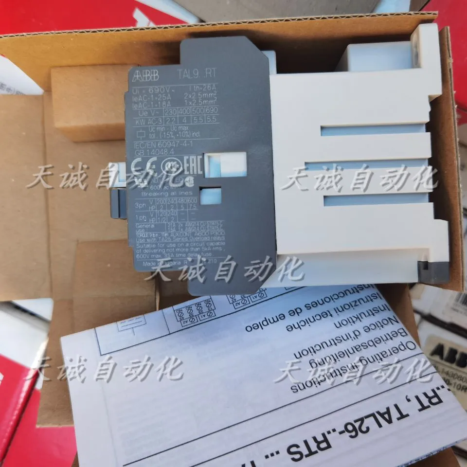 Original Brand New ABB DC Contactor TAL9/12/TAL26/30/40-30-10/01RT