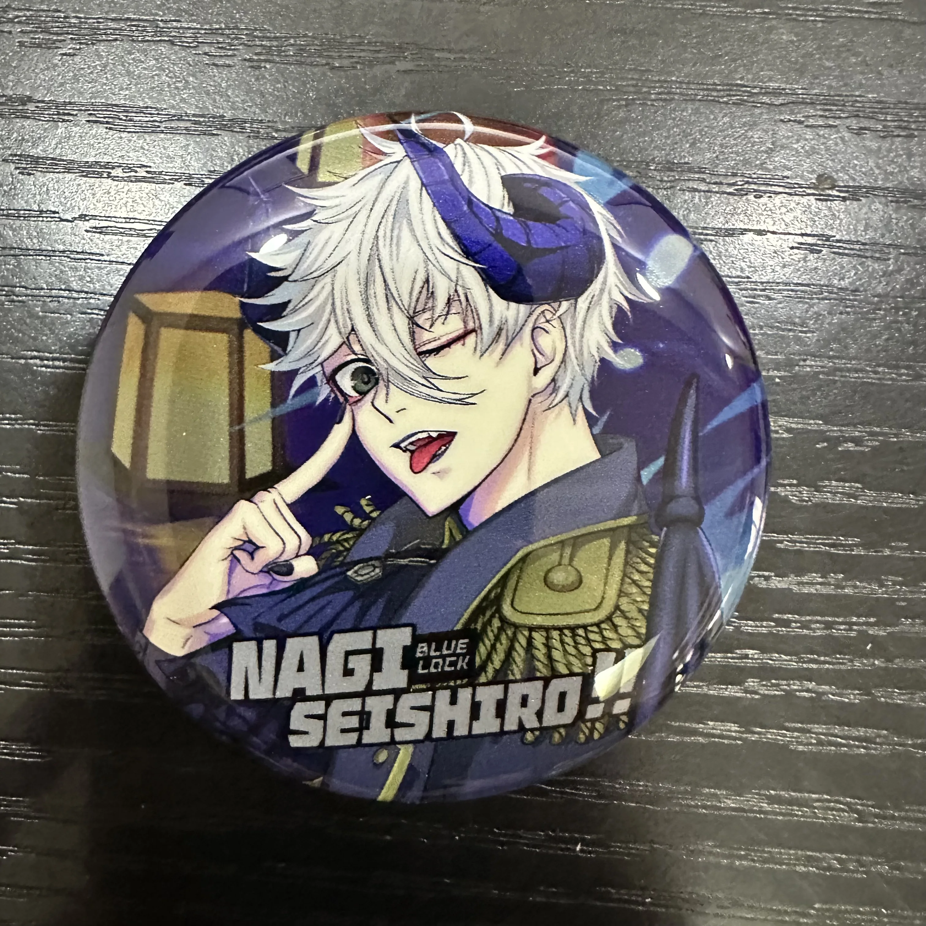 Anime BLUE LOCK Figure Nagi Seishiro Mikage Reo Bachira Meguru Cosplay Cute Cartoon Metal Badge Kawaii Bag Pins Fans Xmas Gifts