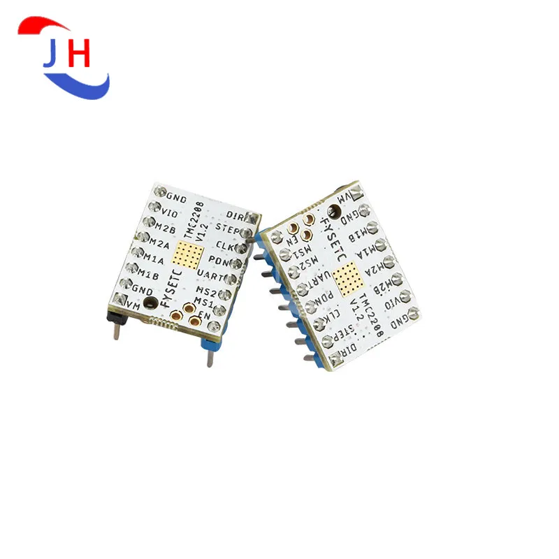 ملحقات الطابعة ثلاثية الأبعاد الجديدة TMC2208 TMC2208V1.2 TMC2209V2.1 وحدة محرك الخطوة فائقة الهدوء 256 تقسيم الذروة الحالي 2A