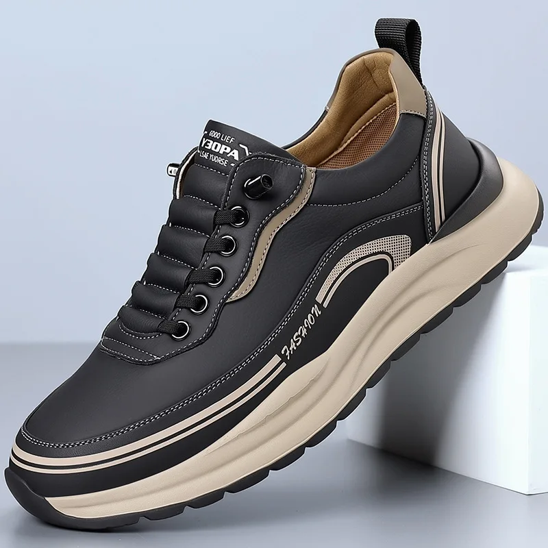 

Mens Fashion Sneakers Luxury Brand Breathable Shoes Non Slip Dad Shoes Trendy Casual Comfort