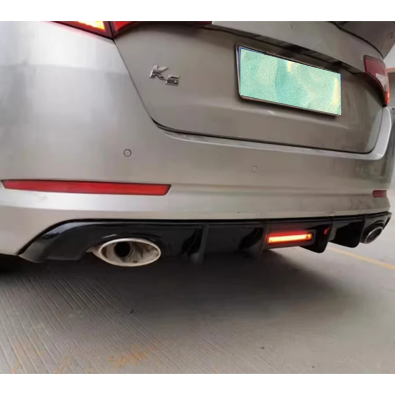 For Kia K5 Optima 2011 2012 2013 Rear Bumper Diffuser Lips Spoiler Splitter Body Kit Accessories