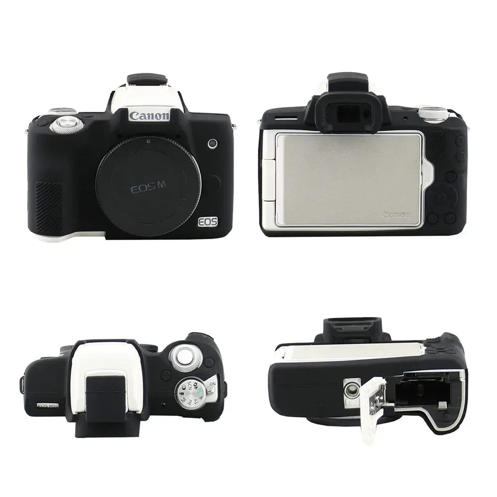 FOR M50 Soft Silicone Camera case Armor Skin Protector case Canon EOS M50 Mark II EOS M 50 II Camera Inner Soft Bag