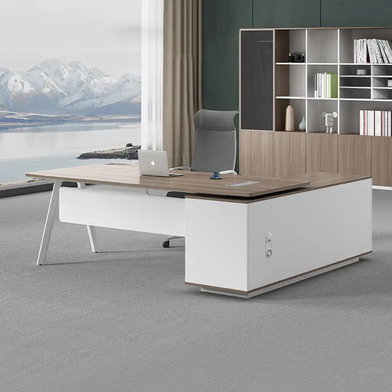 

Supervisor Boss Desk, President Desk, Simple and Modern New Chinese Table and Chair Combination