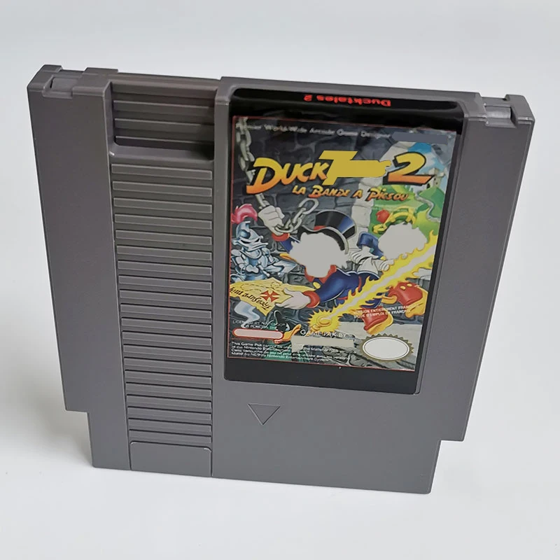 DuckT 2 NES Cartridge Retro Classic Video Game Card For 8 Bit Entertainment System Console - English