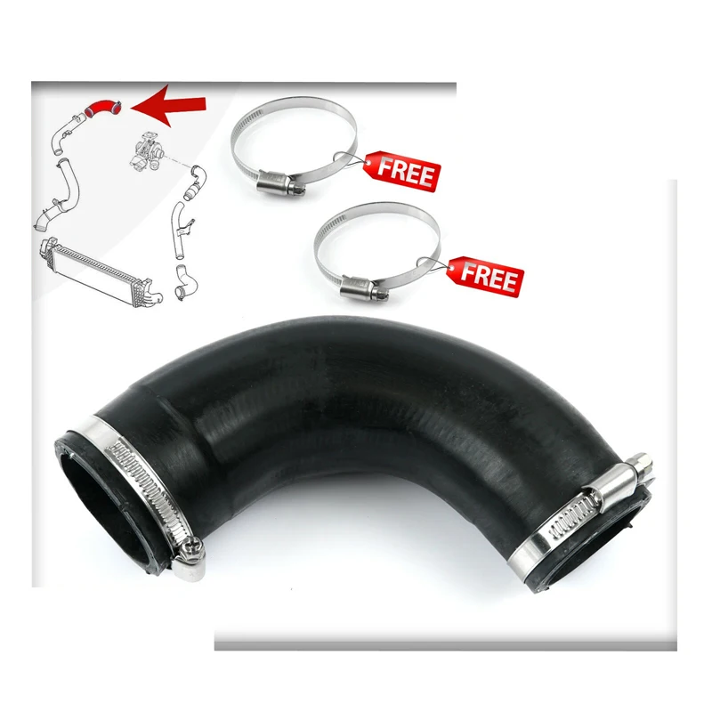 

INTERCOOLER TURBO HOSE PIPE FOR FORD FOCUS C-MAX 1.8 TDCi 4M516K863BE 1496238