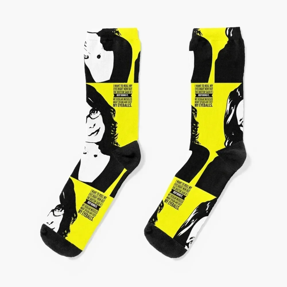 

Liz Lemon Socks bright garter Toe sports Socks Women Men's