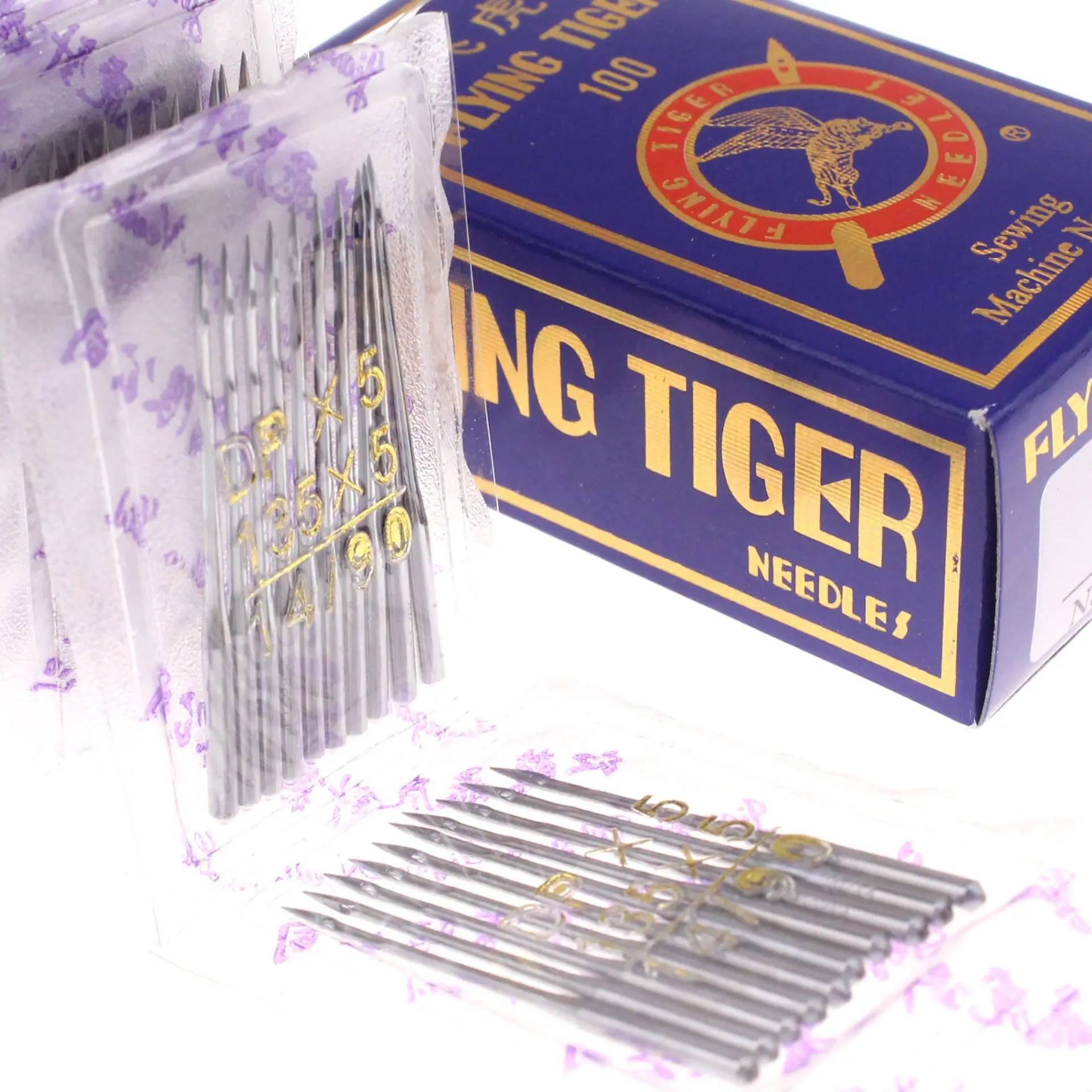 100pcs/lot Flying Tiger DP*5,mixed Industrial Sewing Machine Needle for brother butterfly toyota singer feiyue Janome durable