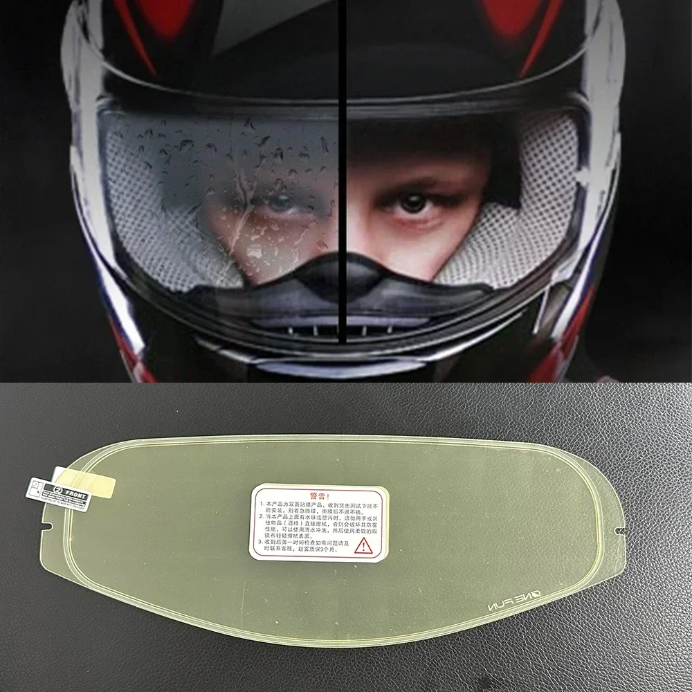 

Motorcycle Helmet Visor Film Anti Fog Film Patch For VELDT Mark-1