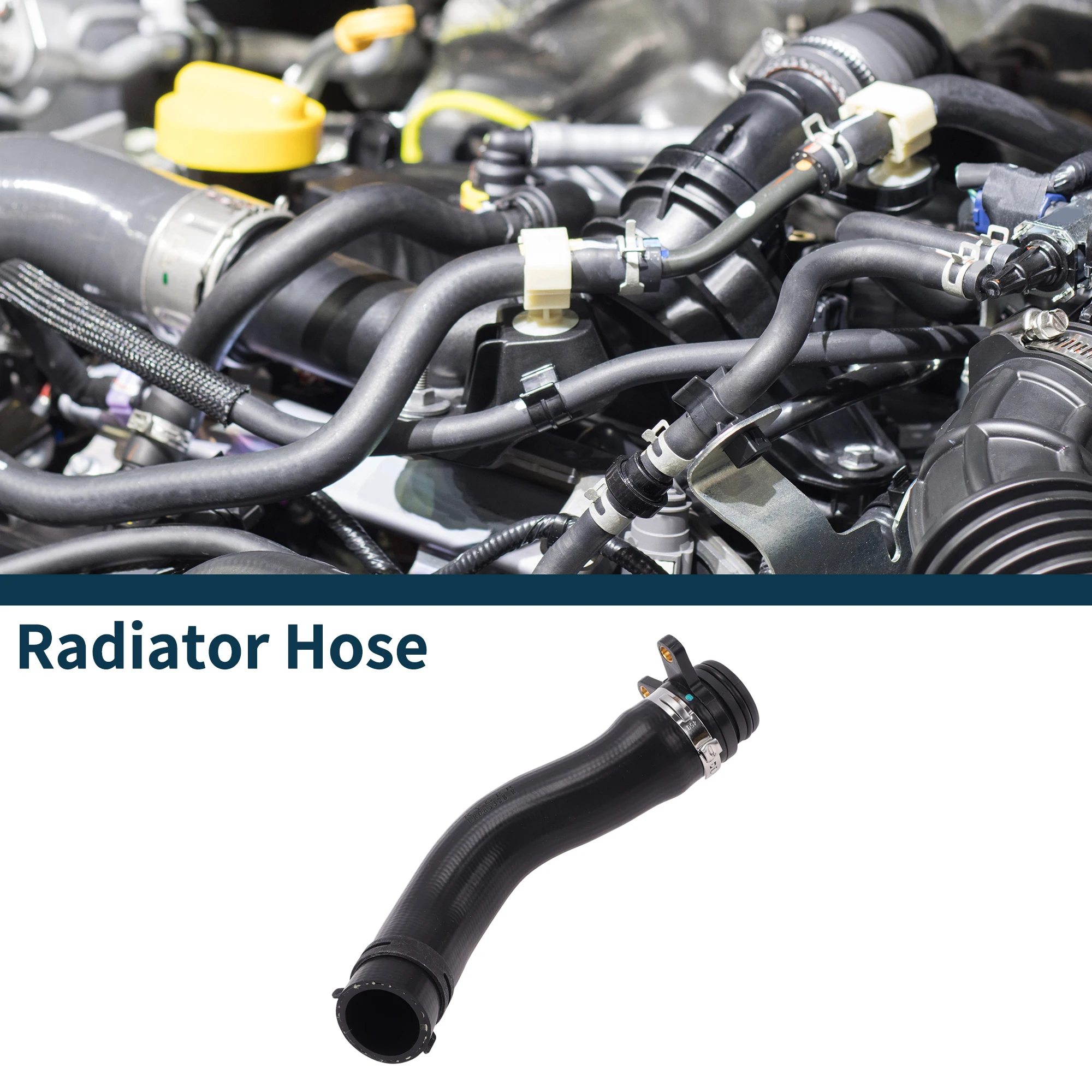 Motoforti Radiator Hose Heater Hose No.LR083328 for Land Rover Rubber Cooling Liquid Tube 1 Pc