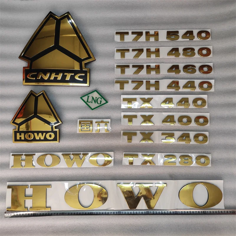 sinotruk LOGO Gold Howo T7H540 T7H480 T7H460 T7H440 TX400 TX340 TX280