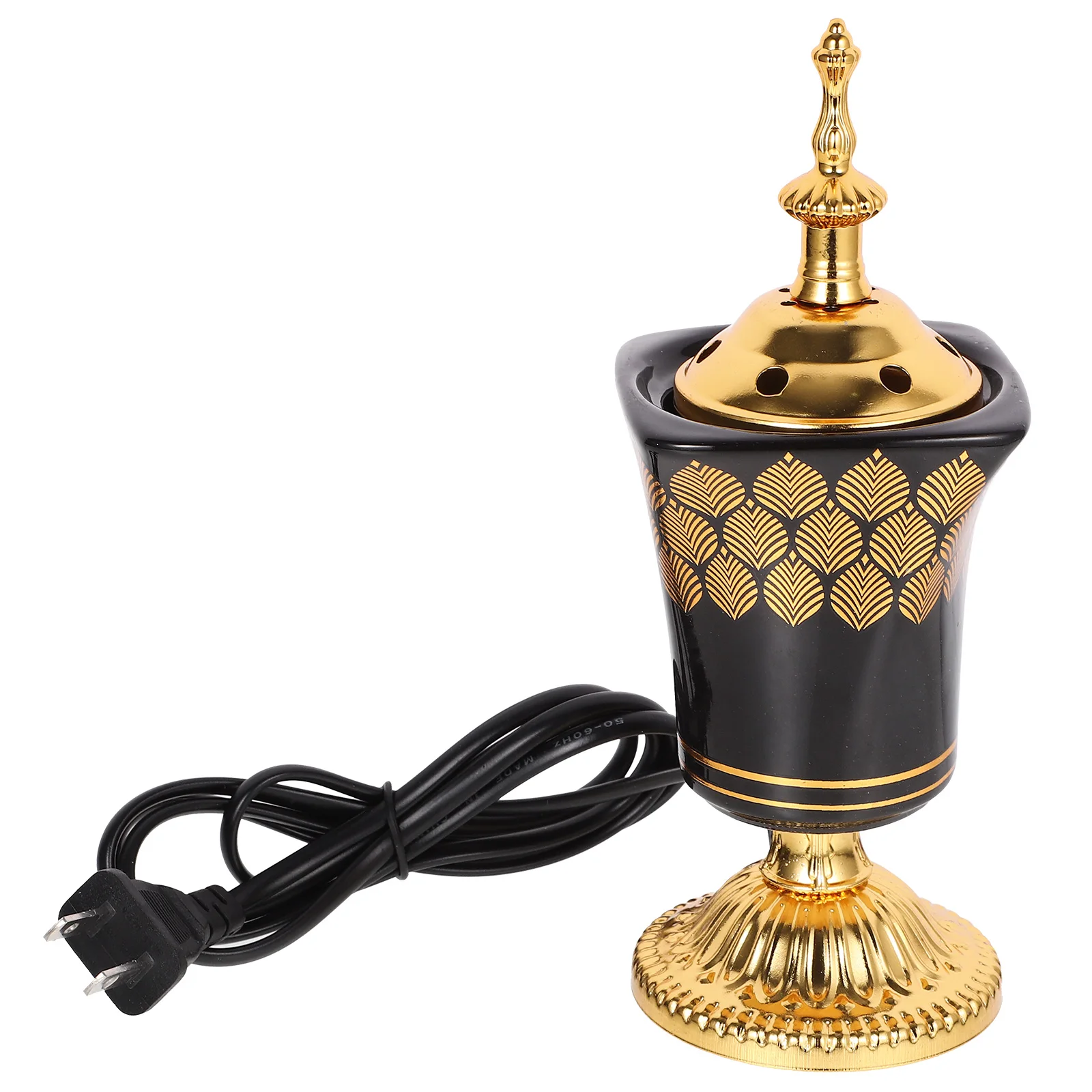 Electric Ceramic Incense Burner Arabia Charcoal Bakhoor Censer Middle East Sandalwood Fragrance Stove Home Decoration US/EU Plug