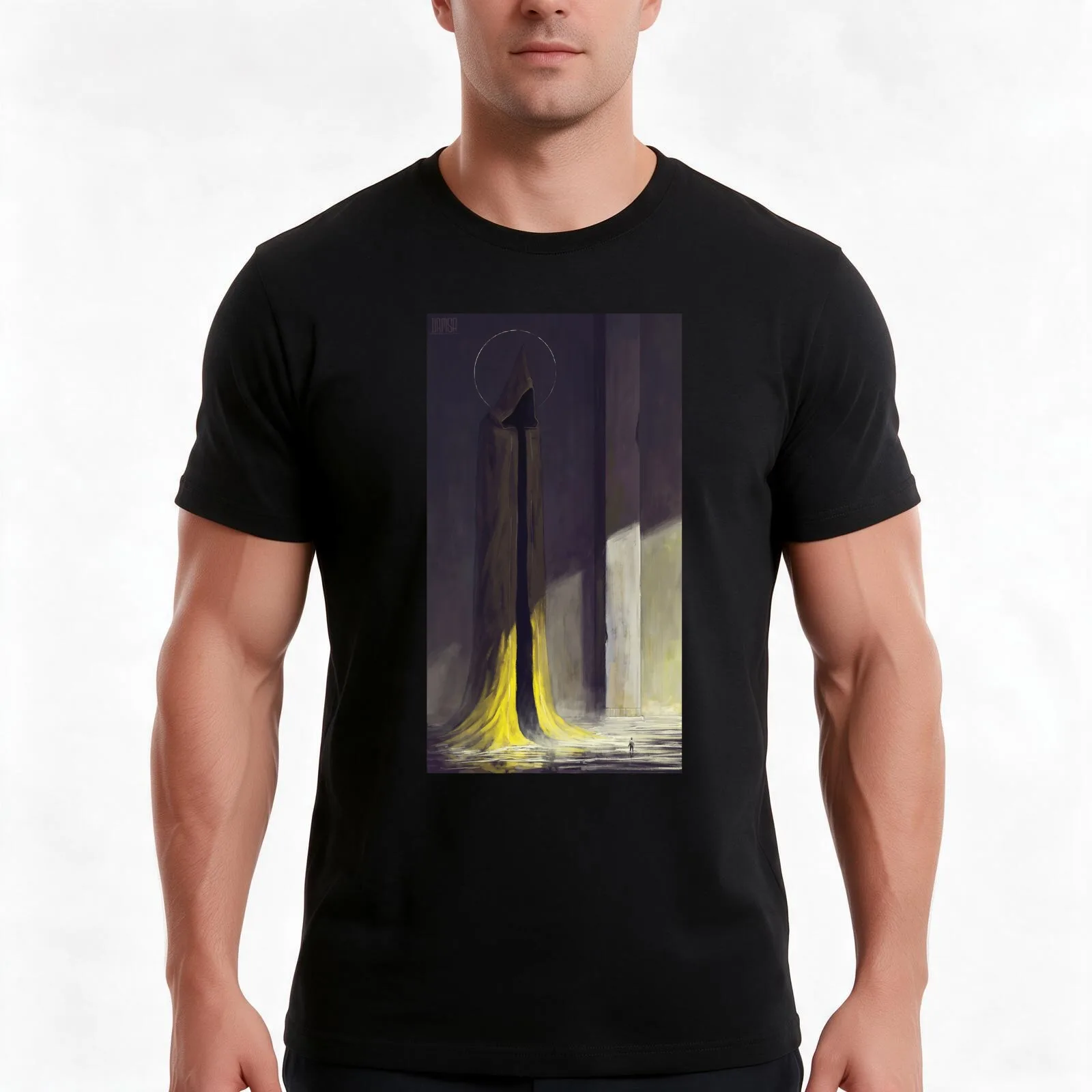 Lovecraft - Hastur, The King in Yellow T-Shirt, Summer Casual Cotton Tee, Oversized Streetwear Tops, Vintage Graphic Print