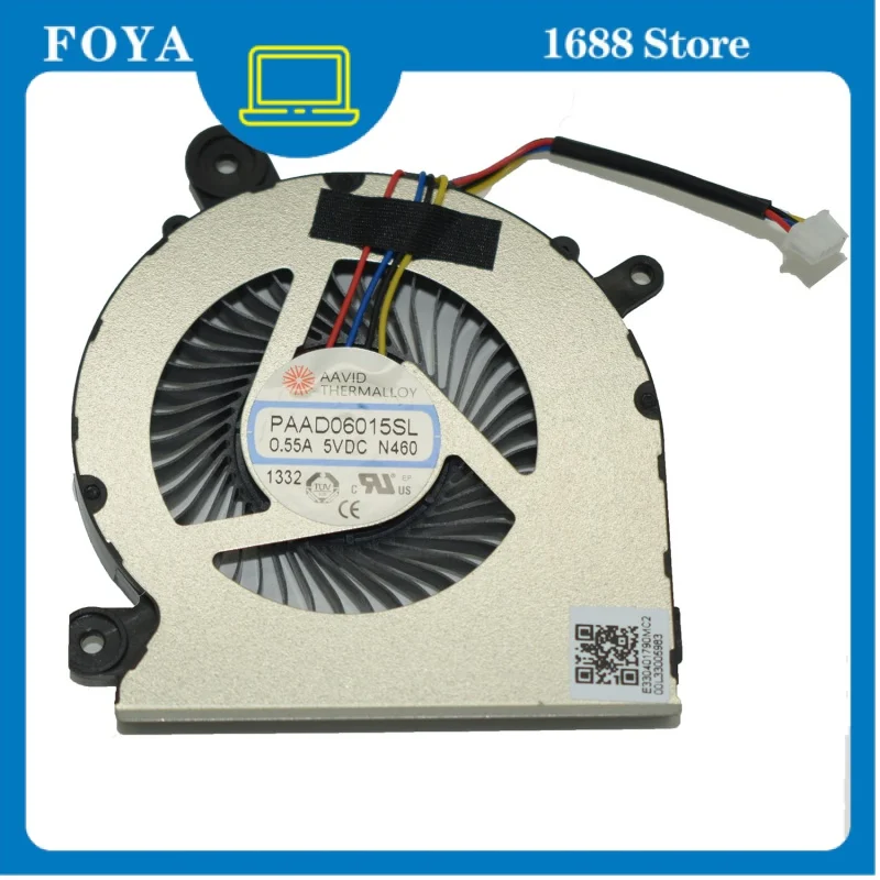 PABD08008SH PAAD06015SL N459 N460 New For MSI GF66 GL66 GS-1581 CPU GPU COLL IN FAN DC5V 0.55A 1.0A