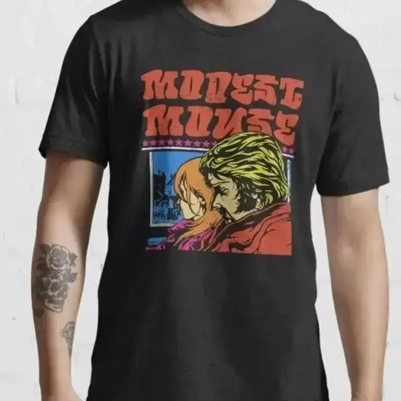 Modest Mouse Unisex Black Short Sleeve S-5Xl T Shirt 1side