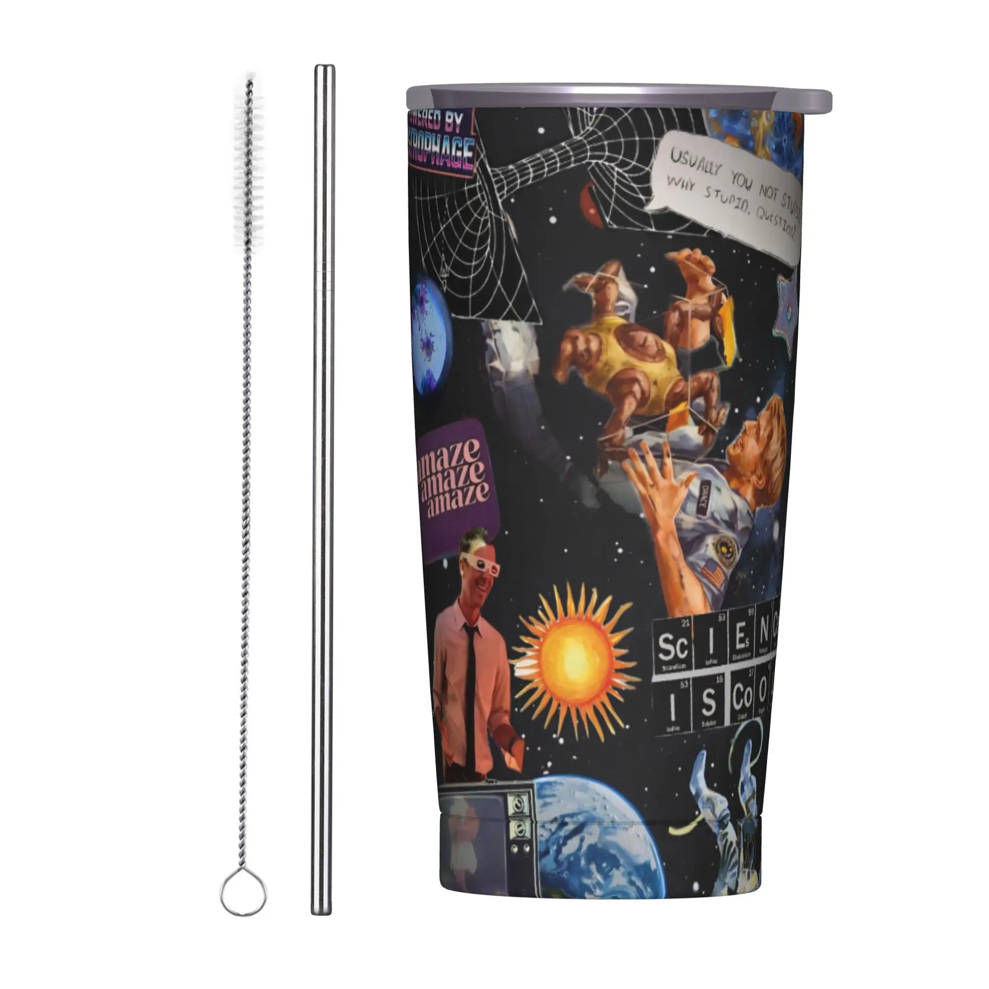 Project Hail Mary Movie 2026 Insulated Tumbler with Lid  Stainless Steel Thermal Mug Double Wall Car Bottle Cup 20oz