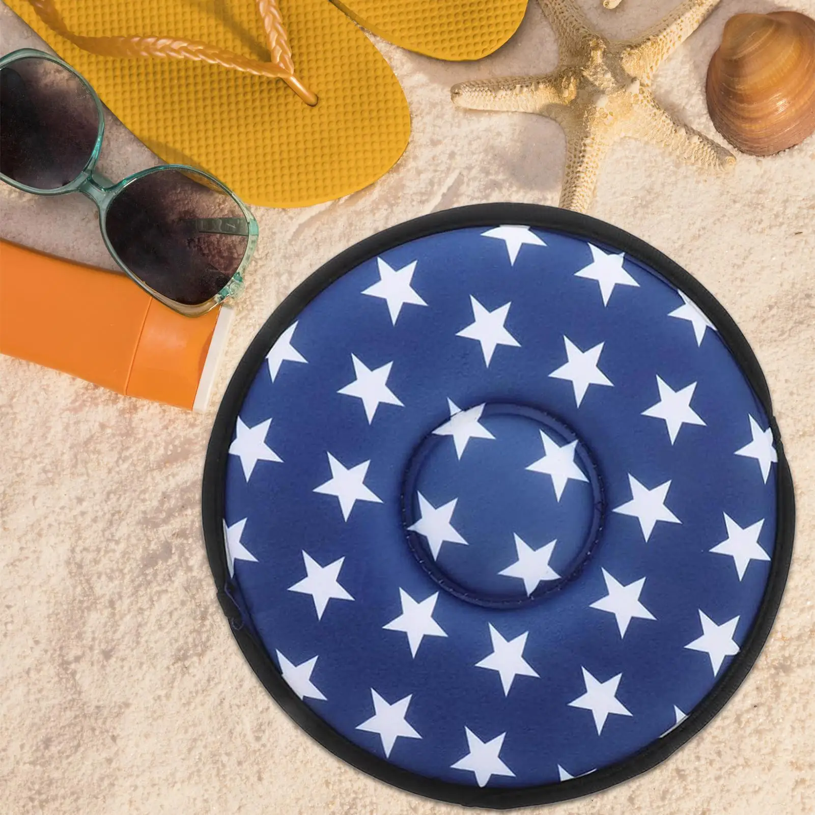 Beach Seat Pad Water-proof Camping Foldable Seat Pad Ergonomic Support Stool Mat For Backpacking Travel Beach Campsite Picnic
