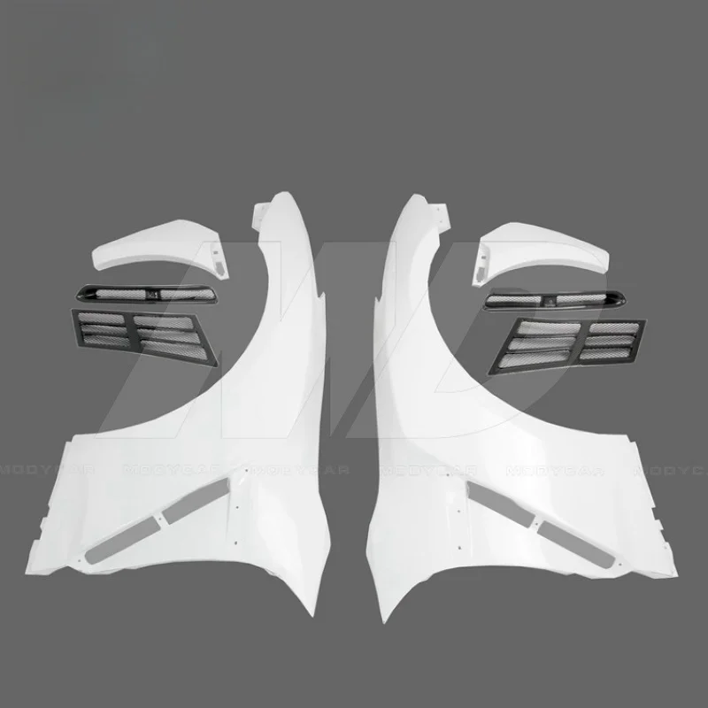 

for Nissan GTR R35 2008-2019 Top Secret Style Wide Half Carbon Fiber Front Fender ( +20mm Only Ts Bumper)