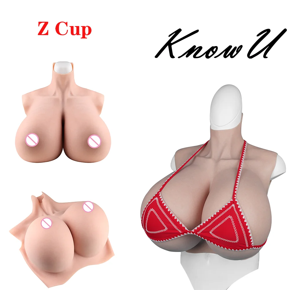 

KnowU Z Cup Airbag Filler Crossdresser Breast Form Breastplate Drag Queen Boobs Crossdressers Transgender Shemale Cosplay