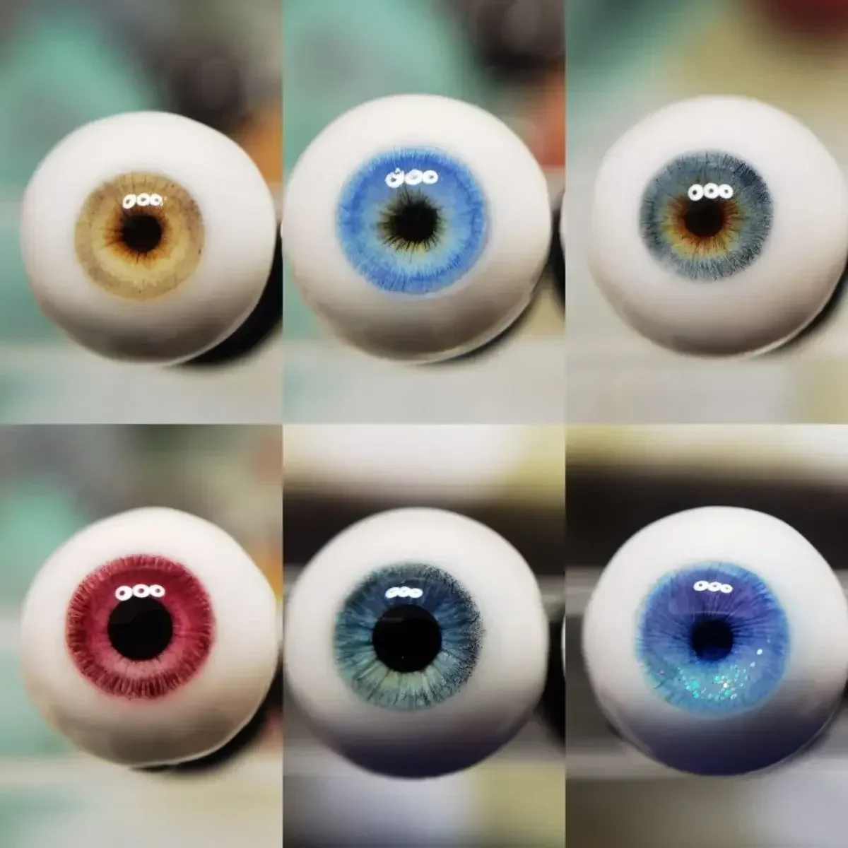 

Doll Eyes 12/14/16mm Plaster Resin Bjd Eyeball Diy Girl Toys Dress Up Fashion Beautiful Doll Accessories Handmade Birthday Gift