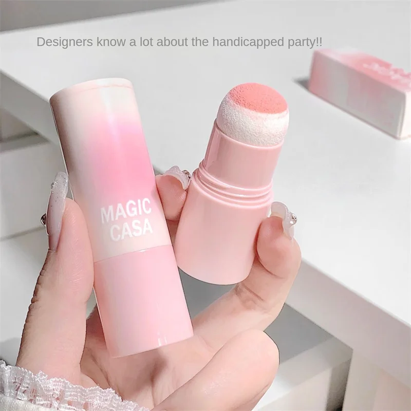 1/2PCS Blush For Fair Skin Not Allergic No Odor Makeup Rouge Multipurpose Whitening Facial Ornaments