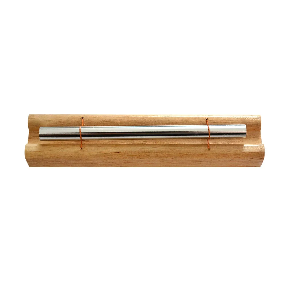 Premium With Mallet Meditation Chimes Wood+Metal Wood Color Classroom Chimes Sound Instrument For Meditation