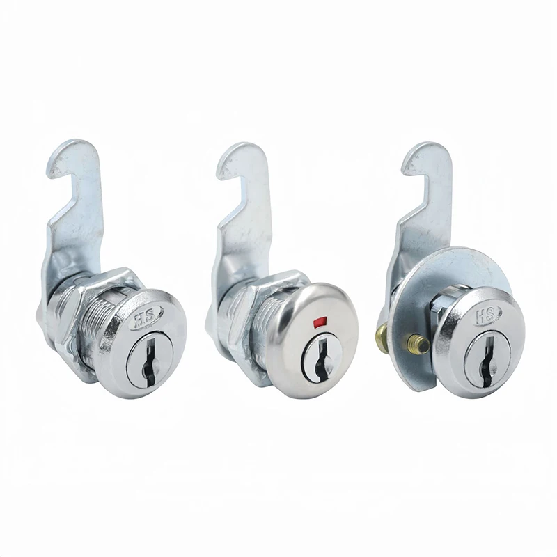 1PCS File Cabinet Lock with Display Iron Cabinet Drawer Cam Lock Employee Locker Door Lock Office Furniture Hardware Accessories