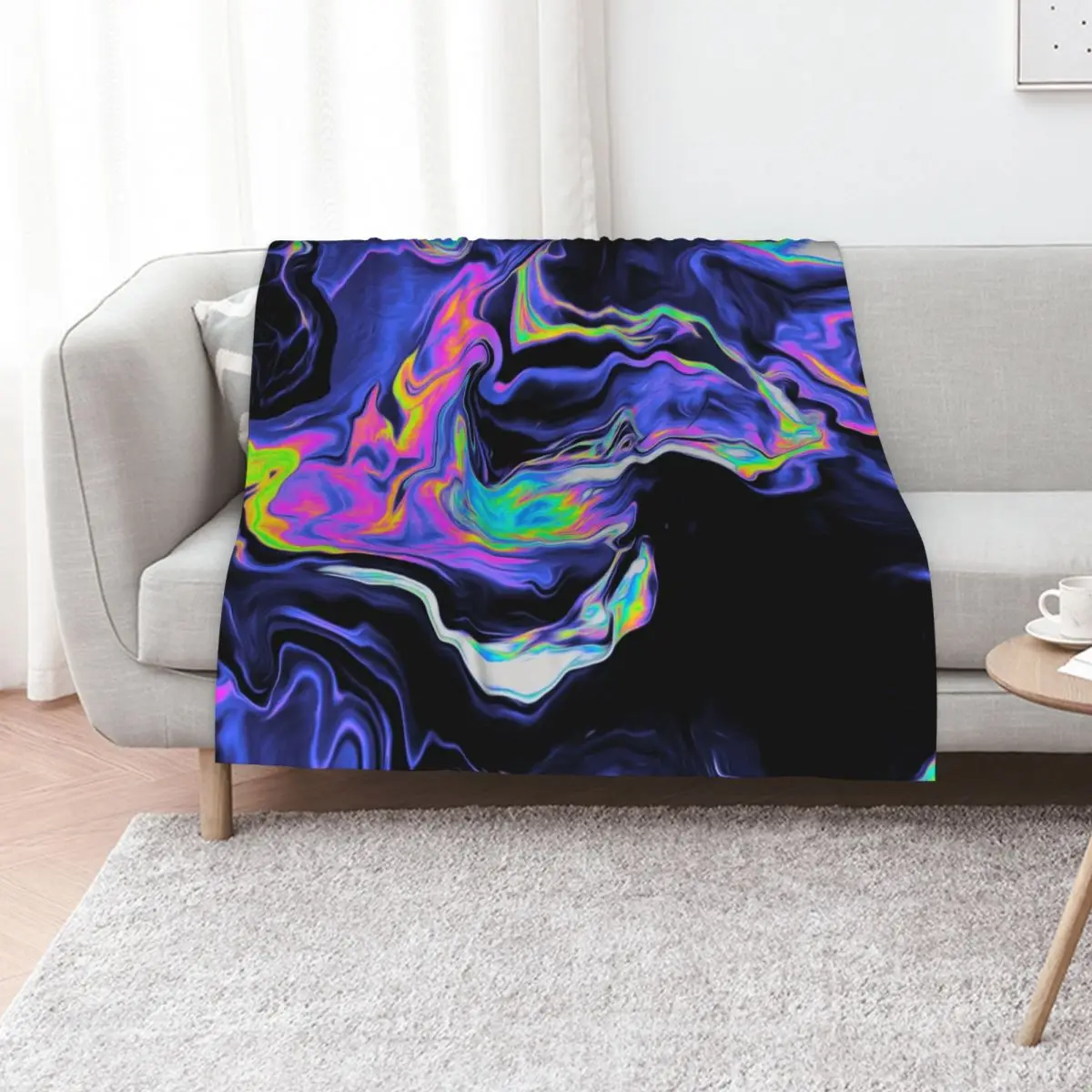 DESPAIR IN THE DEPARTURE LOUNGE Throw Blanket Designers Beautifuls Beach Weighted wednesday Bed Blankets