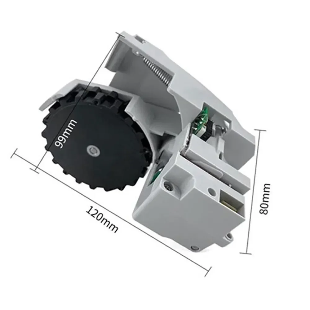 عجلة اليسار واليمين ل شاومي Mijia 1C stytj01zhm ، كنس روبوت مكنسة كهربائية ، اكسسوارات عجلة الأصلي