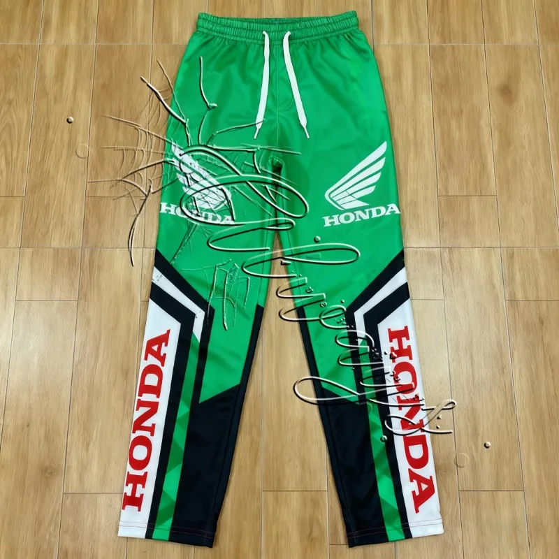 2026 جديد المسار تصميم هوندا سباق الدراجات النارية السراويل الرجال الرياضة تنفس موتو على الطرق الوعرة متحمس السراويل دراجة هوائية جبلية السراويل #3