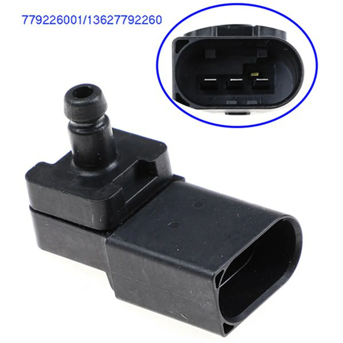 A02Q-13627792260 MAP Manifold Intake Pressure Sensor for BMW 3 5 6 7 Series X3 X5 X6 E46 E53 E60 E61 E64 E70 E93 F15 F85 F86