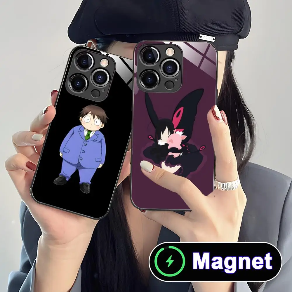 

Accel Arita Haruyuki Glass MagSafe Mobile Phone Case for iPhone 17 16 15 14 13 12 11 Air Pro Max Plus Mini Colorful Cover