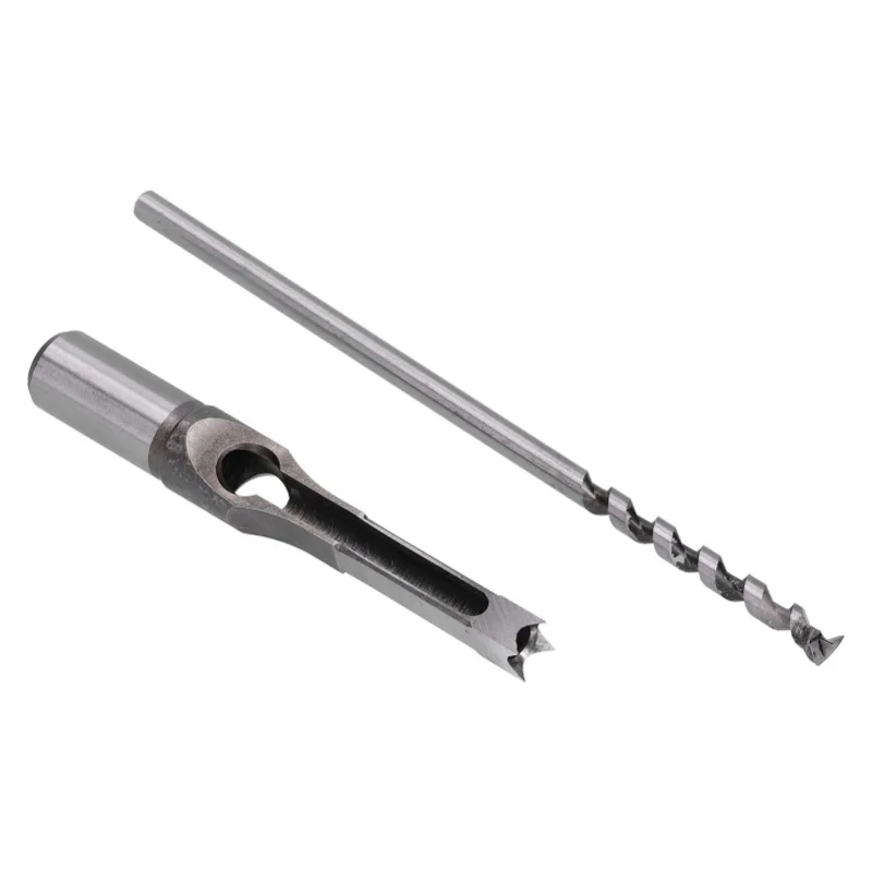 

Square Hole Drill Bit High Speed Steel Incisive WearResistant Durable Woodworking Mortiser Drill Bit(16mm )