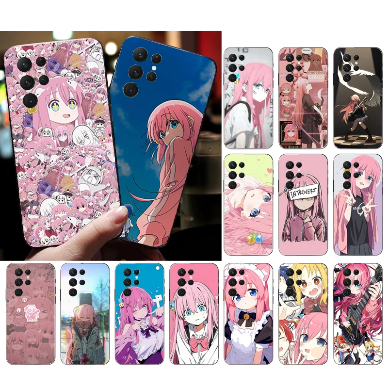 

Phone Case For Samsung Galaxy S26 S25 S24 S23 S22 S21 Ultra S24 S23 S22 S21 S25 Plus S24 FE Hitori Goto Anime BOCCHI THE ROCK