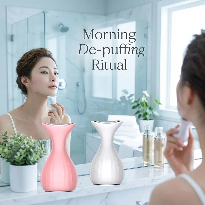 Face Cooling Massager Facials Ice Compress Device Tighten Skin Repair Edema Shrink Pores Skincare Lifting Ice Muscle Instruments
