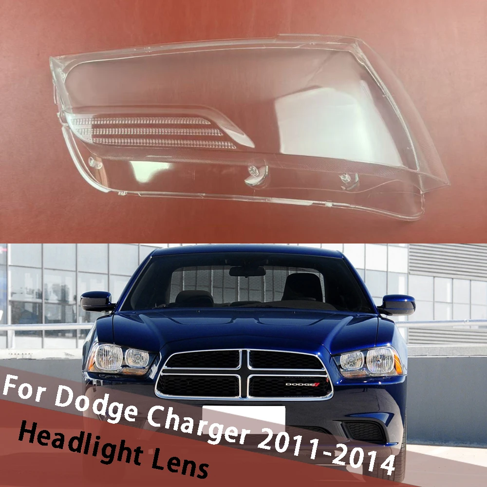 

Для Dodge Charger 2011-2014 крышка фары абажур передняя фара корпус лампы из плексигласа заменить оригинальный абажур ламповый чехол