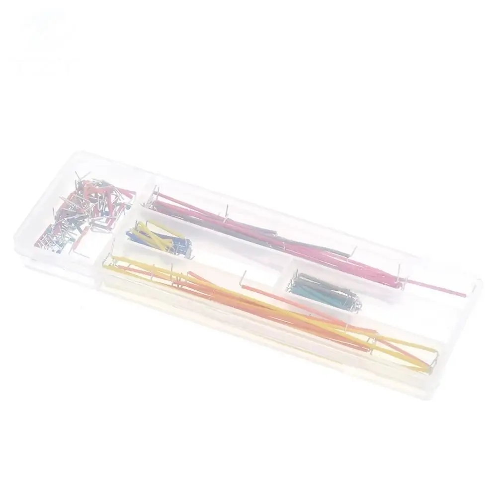 Flexible Wire Breadboard Jumper Cables Multicolored Versatile Solderless Wire Kit Assorted Jumper Cable Wires Electronics