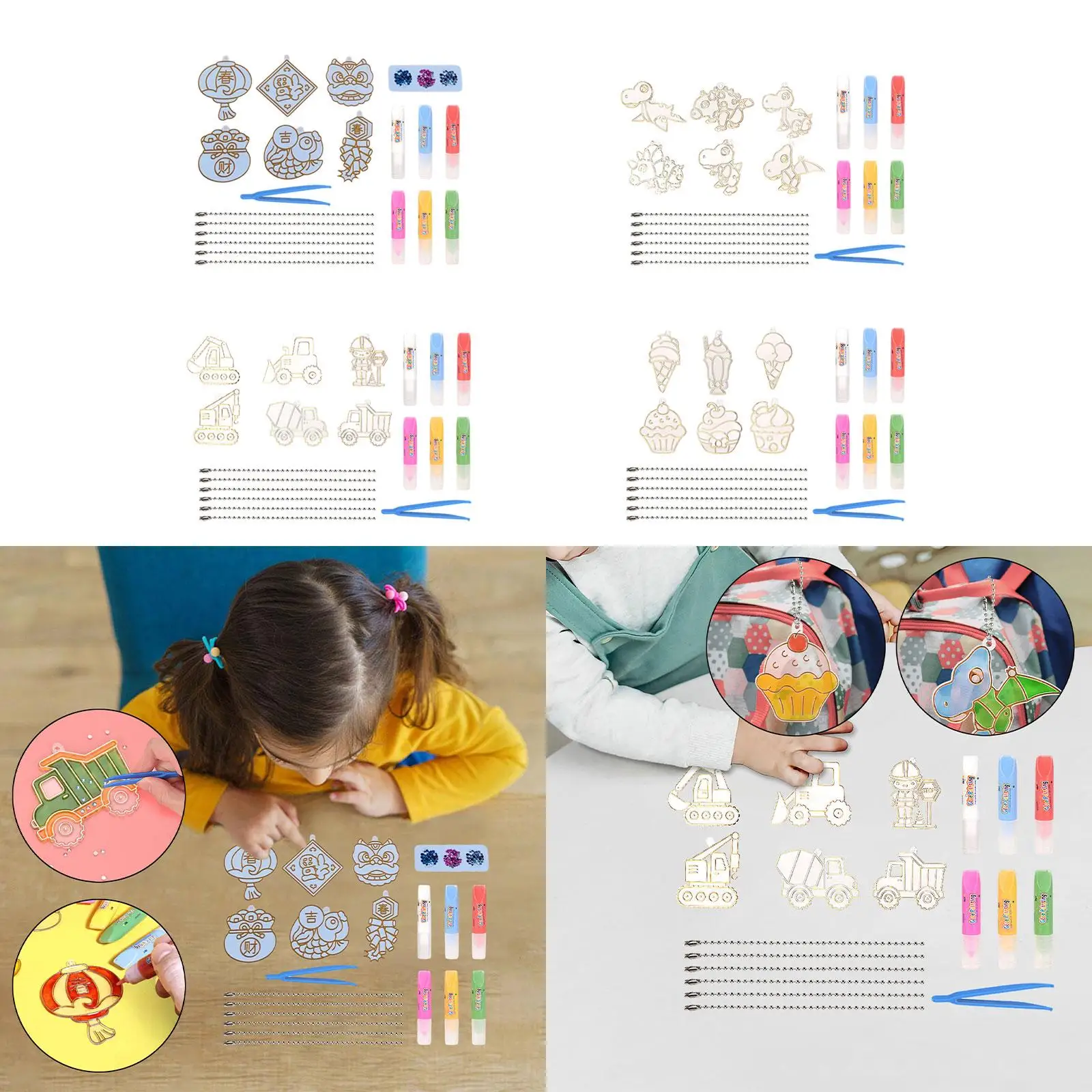 DIY Crystal Paint Arts and Crafts Set Decoration DIY Crystal Painting Kits for Children Adults Boys Girls Kids Halloween Gifts