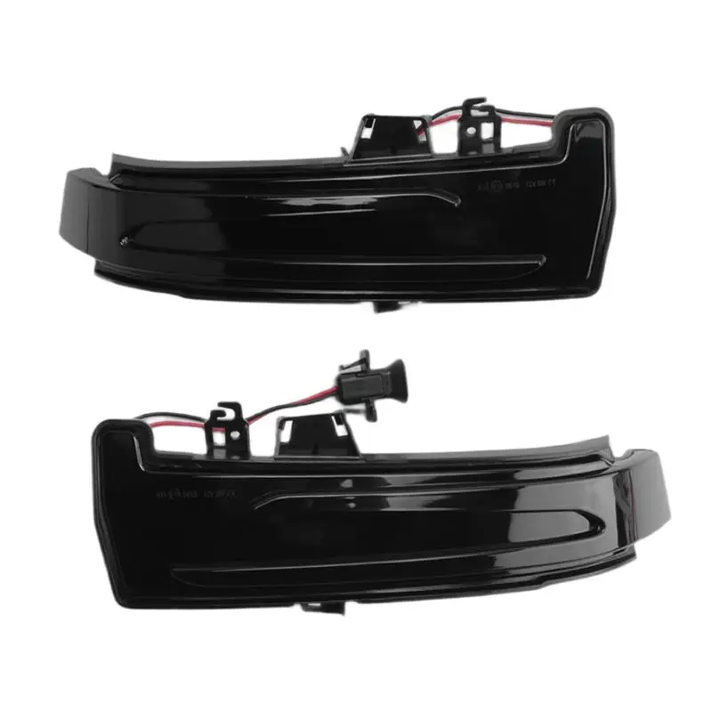 

Reliable-1 Pair Dynamic LED Turn Signal For Mercedes Benz W204 W176 W212 CLA A B C E S GLA Class