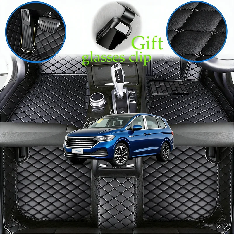 

Custom For Volkswagen Viloran 2020-2026 MPV 7Seater Luxury Car Floor Mats Car Accessories Carpets Covers Left /Right Hand Drive