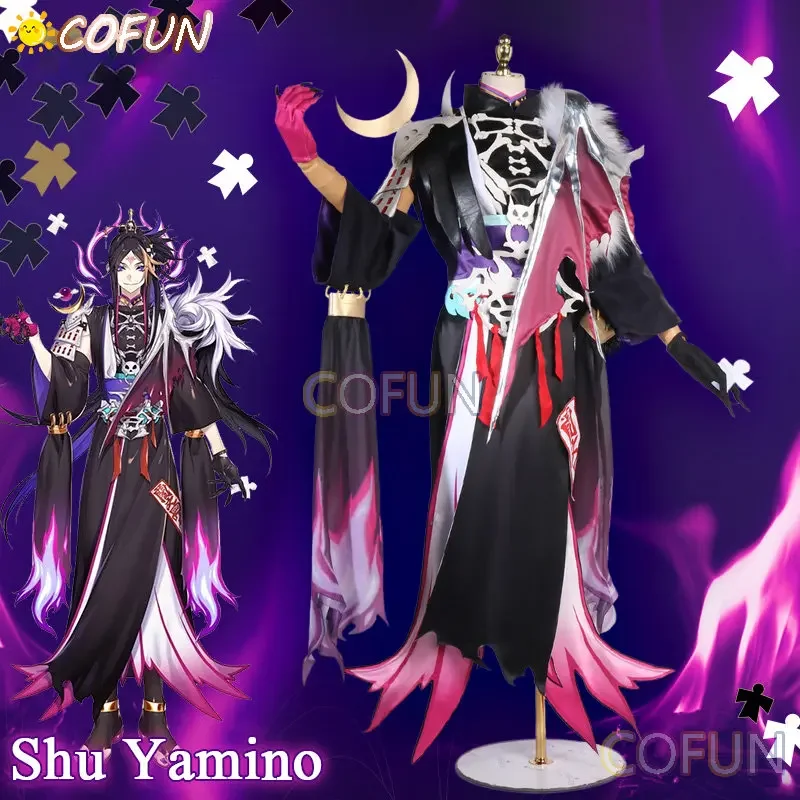 COFUN VTuber Nijisanji Luxiem Shu Yamino Cosplay Costume Halloween Outfits Women Men Suit Uniform New Dress Anime Cosplay